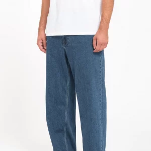 photo du jean de skateboard volcom billow washed blue