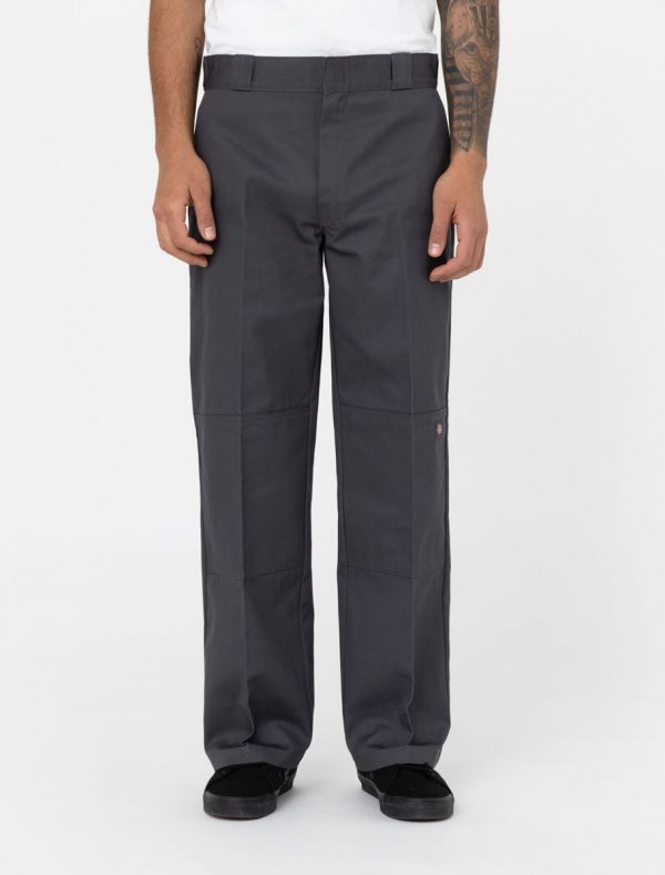 DK0A4XK3CH01-1_1_60 photo du pantalon dickies double knee twill work pant grey