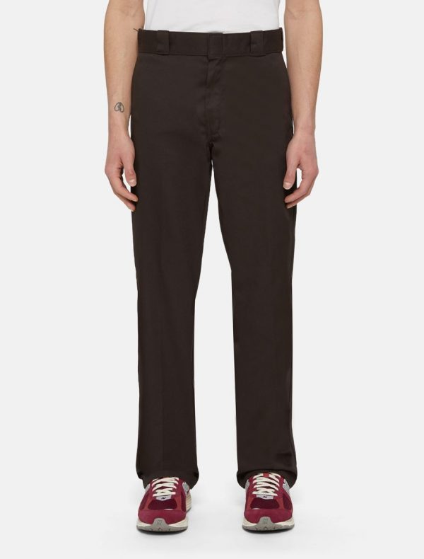 photo du pantalon dickies 874 dark brown