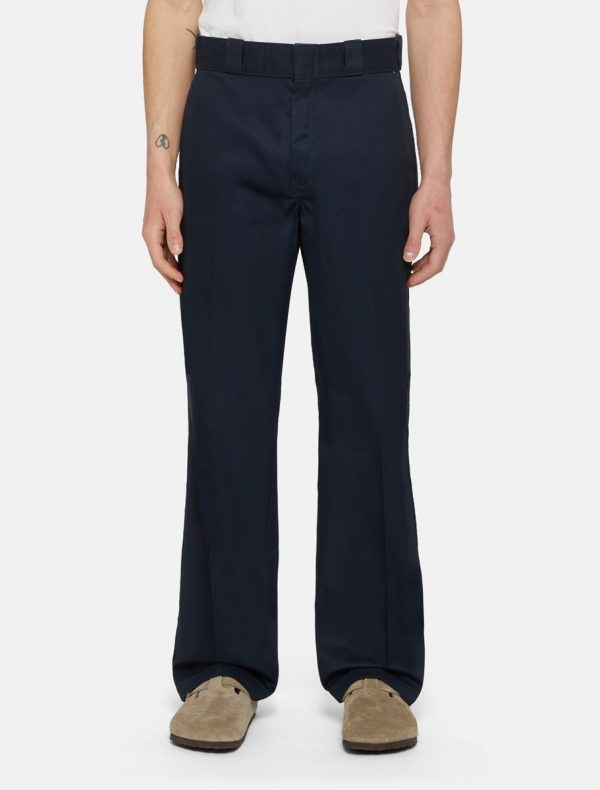 photo du pantalon de skateboard dickies 874 dark marine
