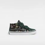 Image des chaussures vans enfant sk8 mid glow dinosaure