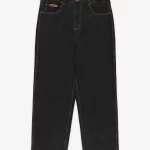 photo du pantalon butter goods baggy denim jeans washed black