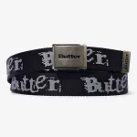 photo de la ceinture butter breakdown woven belt black