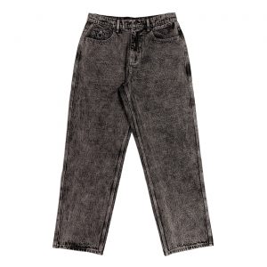 photo du pantalon nnsns bigfoot acid wash black
