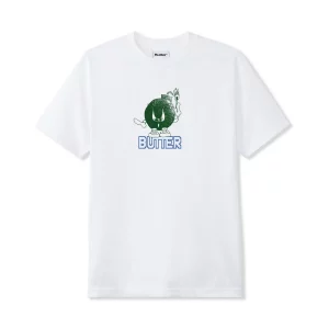 Image du t-shirt butter goods bomb tee white