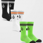 Image du pack de chaussettes enfant volcom multi