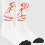 Image des chaussettes volcom skate vitals remy white