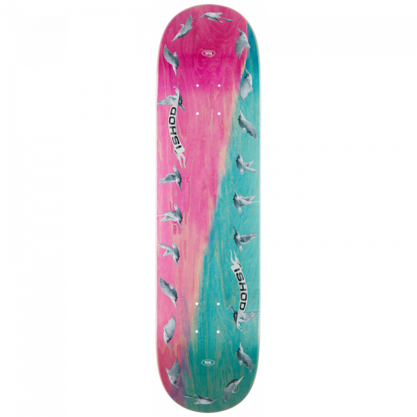 real-deck-ishod-mobius-tt-grey-80-x-315 photo de la planche de skateboard ishod twin tail mobius