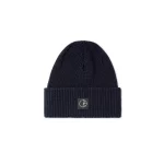 photo du bonnet polar double fold merino navy