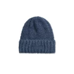 photo du bonnet polar fluff beanie blue melange