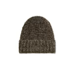 photo du bonnet polar fluff beanie brown melange