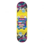 photo de la planche de skateboard cleaver mono yellow