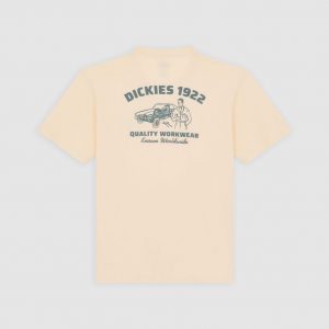photo du tshirt dickies mechanic tee beige
