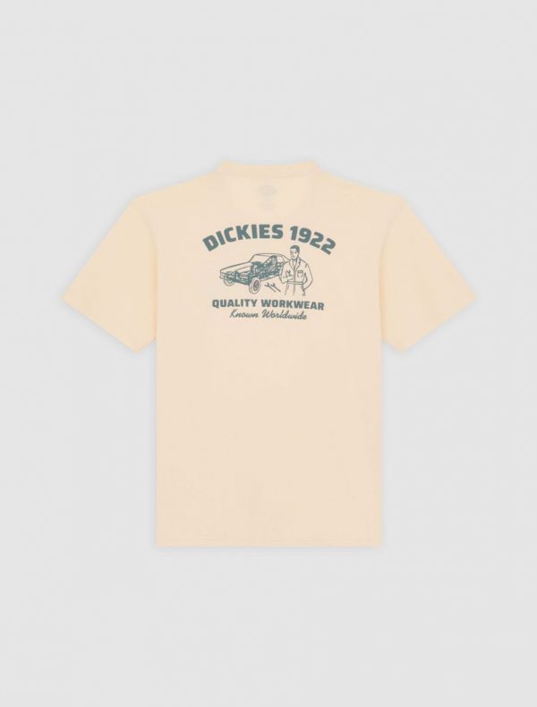 photo du tshirt dickies mechanic tee beige
