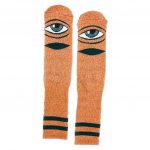 photo des chaussettes toy machine sect eye heather orange