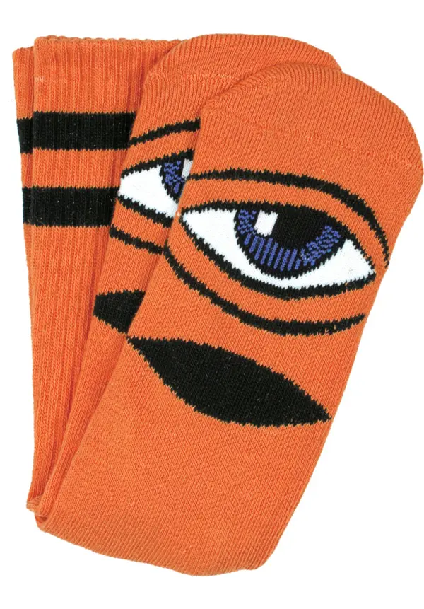 photo des chaussettes toy machine sect eye orange