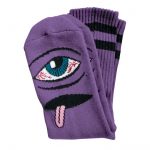 photo des chaussettes toy machine bloodshot eye purple