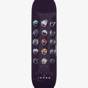 photo de la planche de skateboard ishod twin tail jeweler 8.25