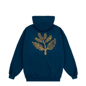 photo du hoodie magenta life deep blue