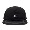 PLANT_NYLON_SNAPBACK_BLACK_1 photo de la casquette magenta plant nylon snapback black