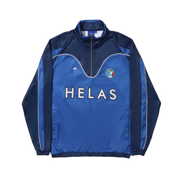 photo du sweatshirt helas quarterzip forza blue