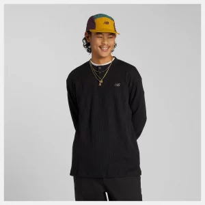 photo du henley new balance ls black