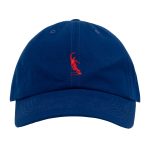 photo de la casquette magenta pws dad hat blue