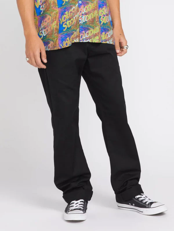 photo du pantalon volcom frickin skate chino black