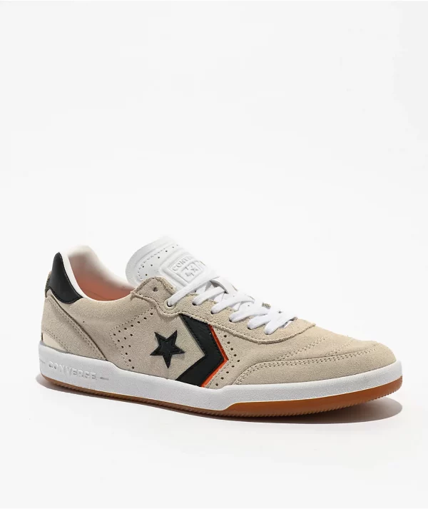Converse-Louie-Lopez-Pro-2-Suede-Egret-Skate-Shoes-_396633-front-US photo de la chaussure de skate louie lopez pro 2 egret