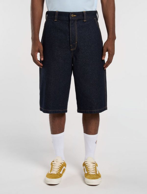 DK0A4YSYRIN1-1_1_9 photo du short de skateboard dickies madison rinsed blue