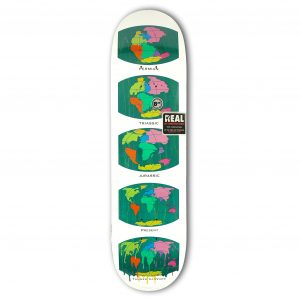 photo de la planche de skateboard real tanner van vark all earth
