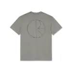 photo du tshirt polar contrast stroke logo grey