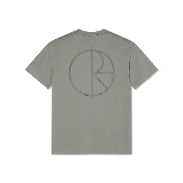 photo du tshirt polar contrast stroke logo grey