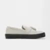 photo de la chaussure de skateboard last resort ab vm005 loafer white black