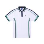 photo du polo de skateboard helas tennis polo white