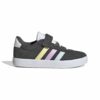 photo des chaussures enfant adidas vl court 3.0 gris