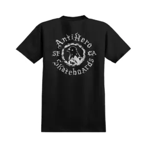 photo du Tshirt antihero pigeon pocket tee black