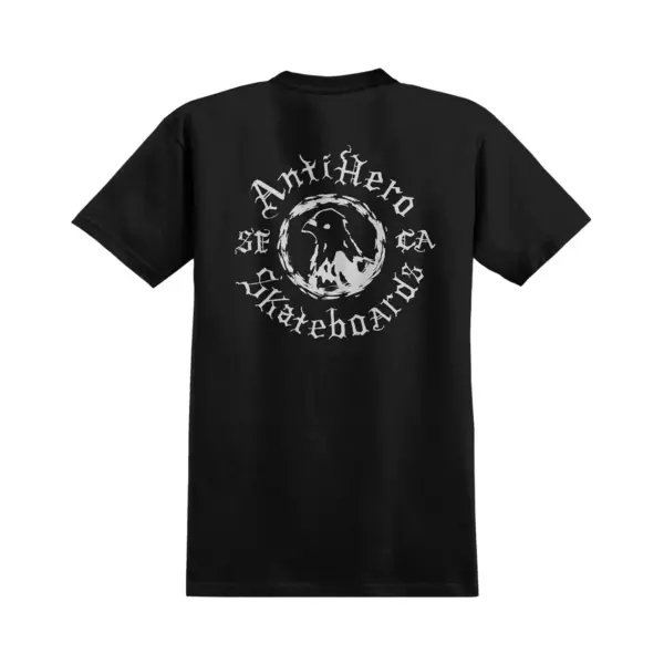 photo du Tshirt antihero pigeon pocket tee black