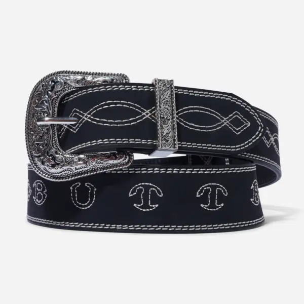 photo de la ceinture butter goods bronco black