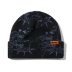 photo du bonnet butter canine beanie black