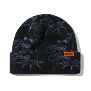 photo du bonnet butter canine beanie black