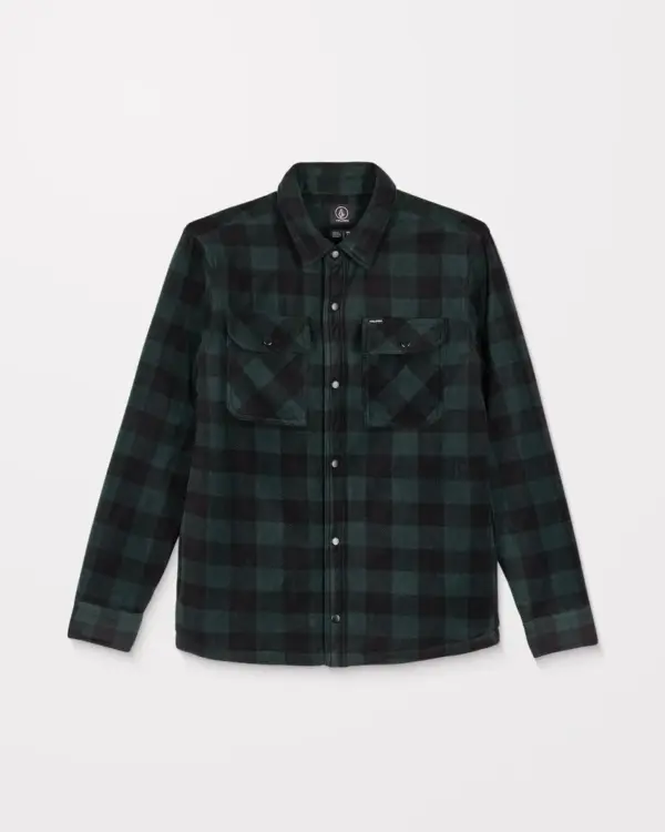 A5832400_SCB_32 photo de la veste de skate volcom bowered fleece scarab