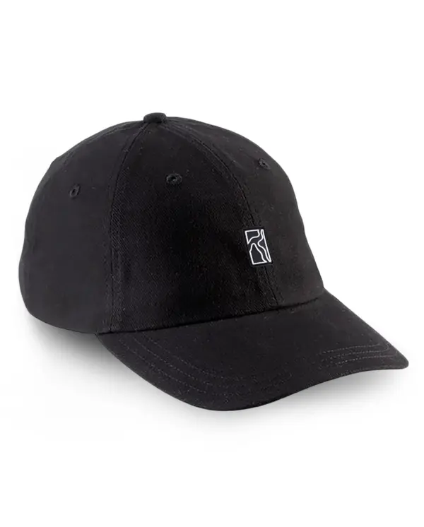 Classic Rubber Patch Cap - Black