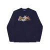 FA25_HORSES CREWNECK KNIT NAVY_04