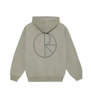 photo du pull de skateboard dave hoodie stroke logo vetiver