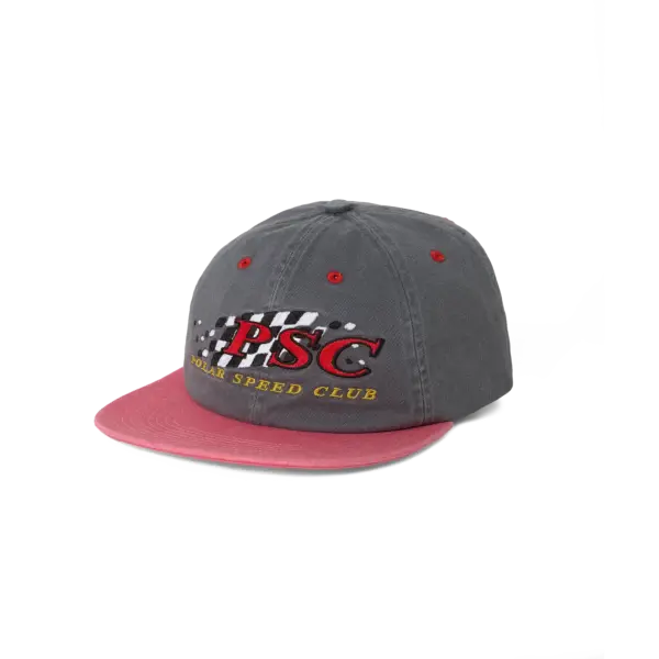 photo de la casquette polar michael cap grey red