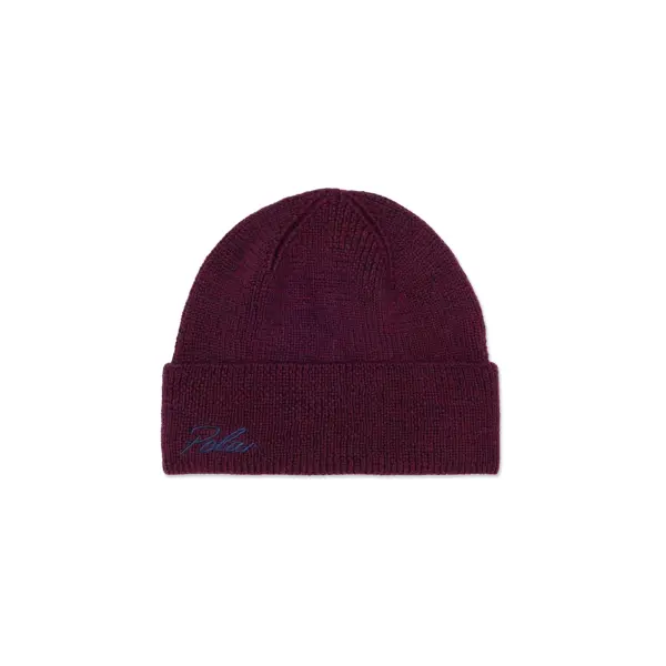 photo du bonnet polar simon beanie bordeaux