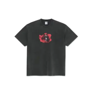 Photo du tshirt polar metal logo silver black