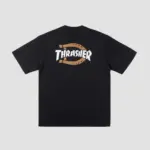 photo du Tshirt Dickies x Thrasher Black