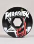 photo de la roue de skateboard cruiser spitfire thrasher 56